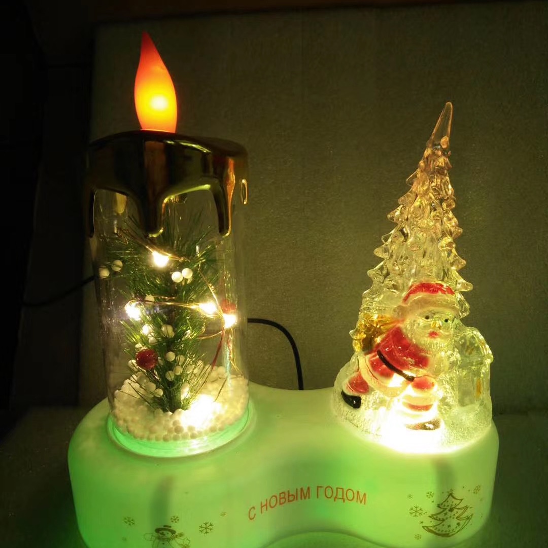 LED新款圣诞树摆台