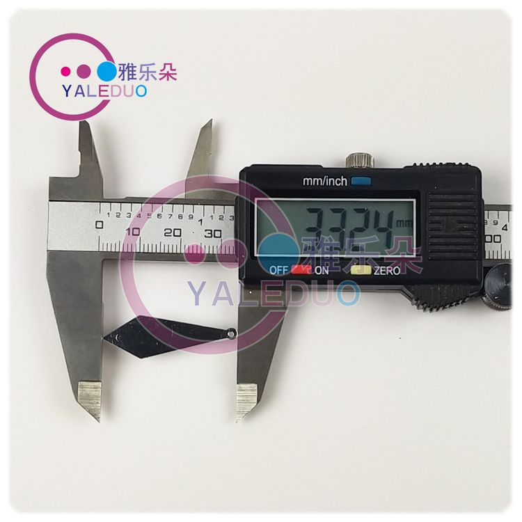 10x33mm领带亮片 diy耳环珠片饰品材料 鞋帽服装缝制辅料圣诞配件产品图