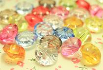 Acrylic crystal candy color buttons for baby buttons on knitted cardigan sweaters