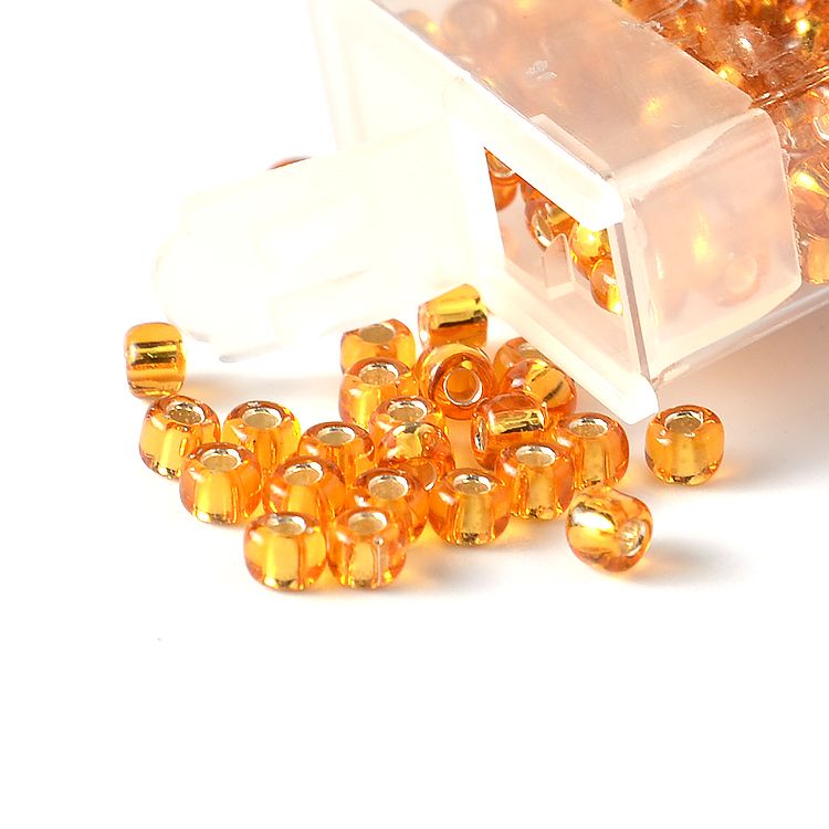 Japan imported glass rice beads MGB star brand 6/0 irrigation silver series loose beads clothing accessories millet beads thumbnail