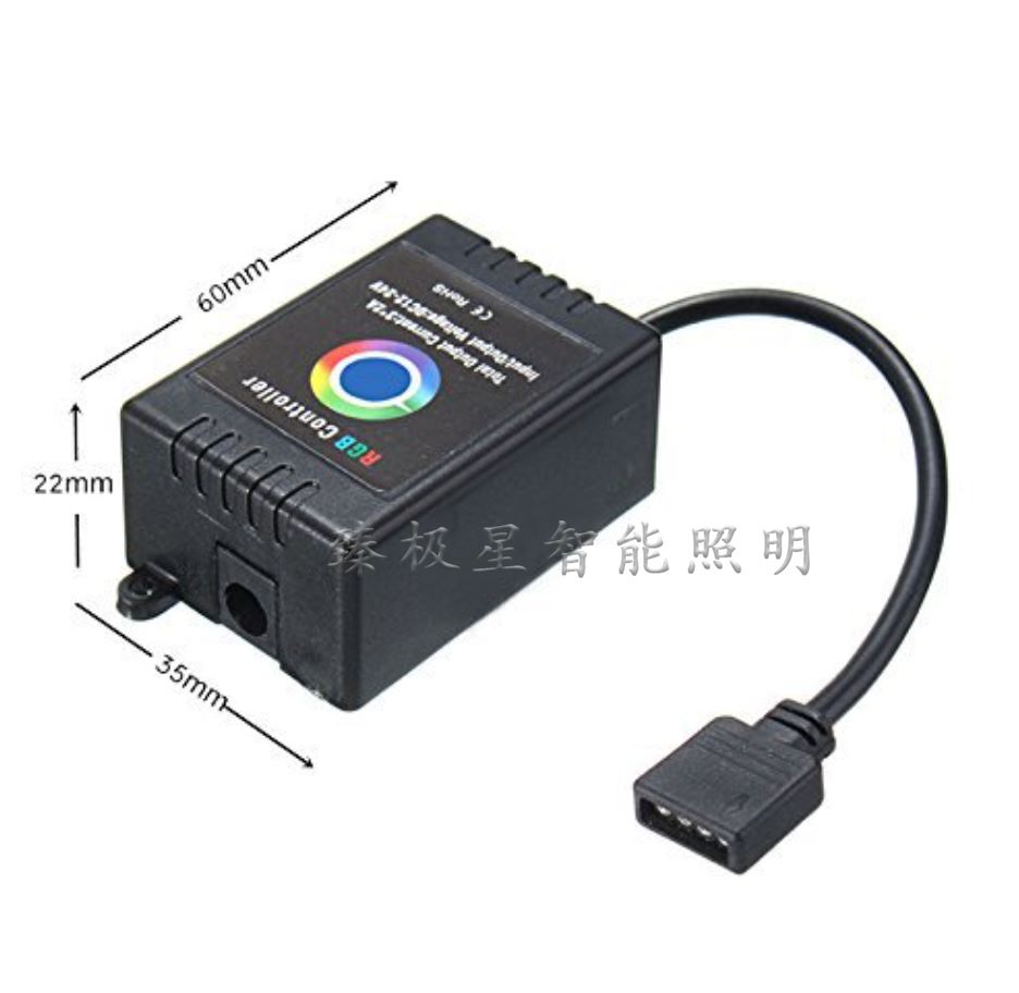 12V灯条控制LED控制器LED蓝牙控制RGB灯带控制器12V灯条控制详情图1
