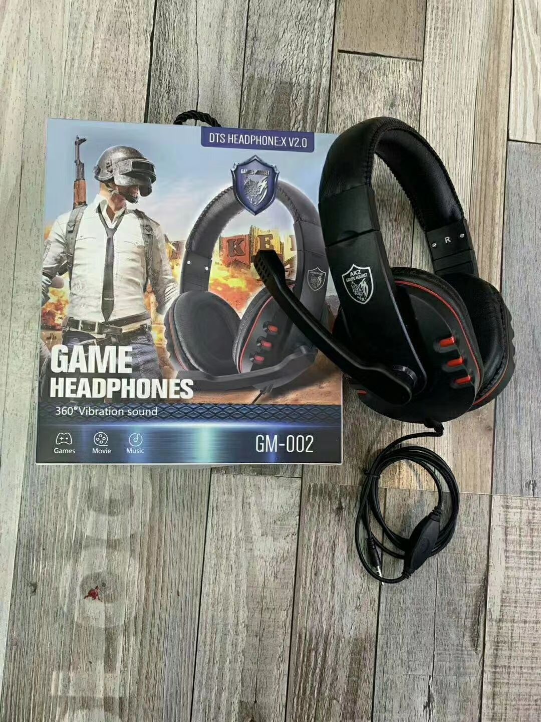 GM-002头戴式游戏耳机电脑有线电竞吃鸡耳机PS4耳机跨境爆款详情图10