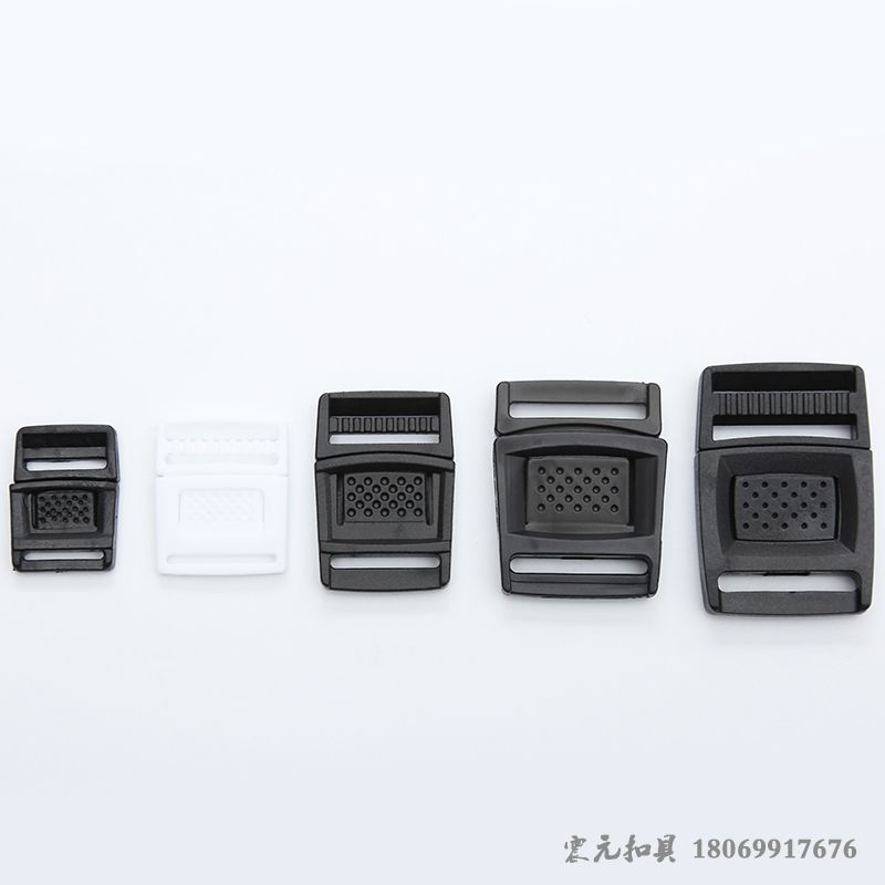 低价供应塑料安全扣织带箱包配件 塑料安全宠物插扣详情图4