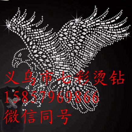 好看环保过水洗测试烫钻 花朵烫图 人物烫图 网袜烫钻 厂家直销