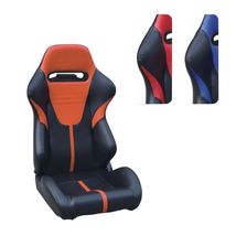 厂家直销改装赛车座椅 通用PVC可调节式躺转椅汽车座椅可定制logo