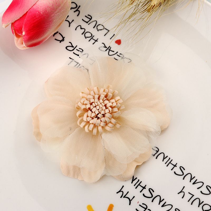 产地货源超纤绢纱仿真布艺花diy配件辅料鞋包沙滩鞋配饰材料批发详情图9