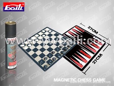 百利工厂供应三合一磁性棋，磁性棋，磁性西洋棋103详情图3