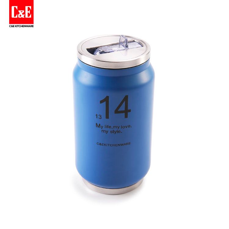 Yiwu Selection C&E creative kitchen utensils and appliances new fashion vacuum cup portable disposable cup stainless steel can cup thumbnail