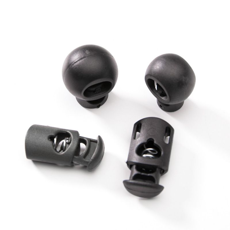 20年老店 塑料电镀吊钟 绳扣ABS 尼龙绳扣弹簧扣 猫眼扣 pom绳扣详情图4