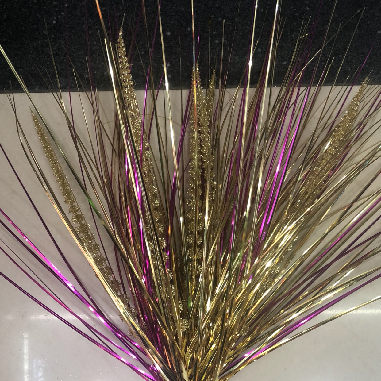 Double gold color and purple tall tassau pine cuttings thumbnail