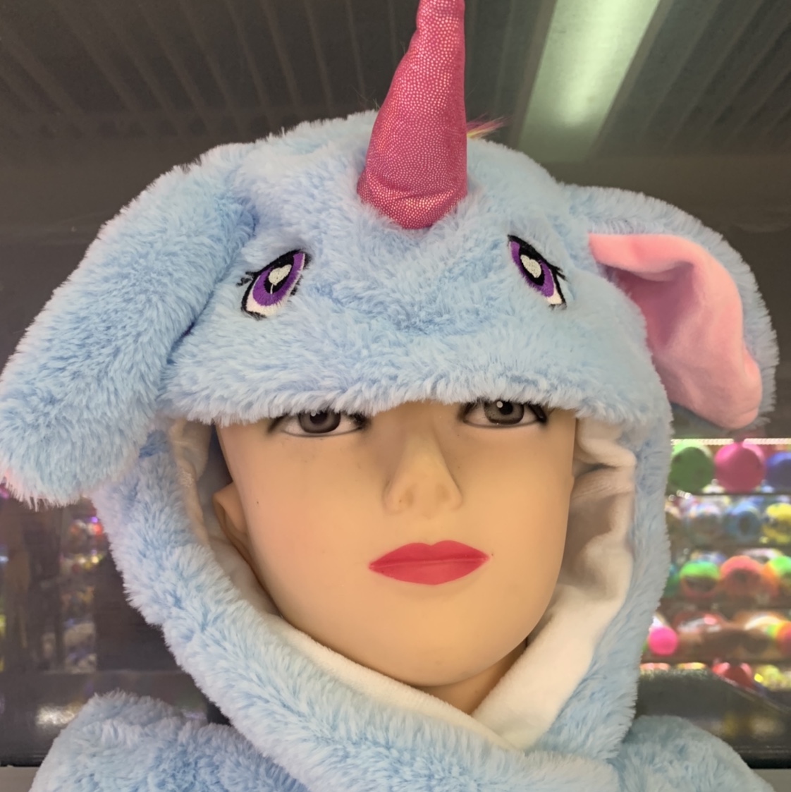 独角兽发光帽子图