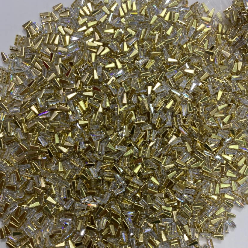 2×3×6 trapezoidal square claw zirconium