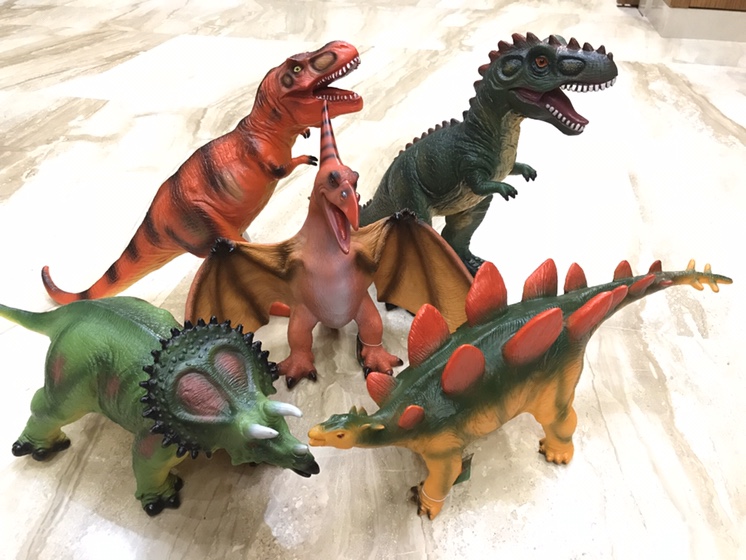 Jurassic Dinosaur World Child Simulation Model 5 dinosaur models