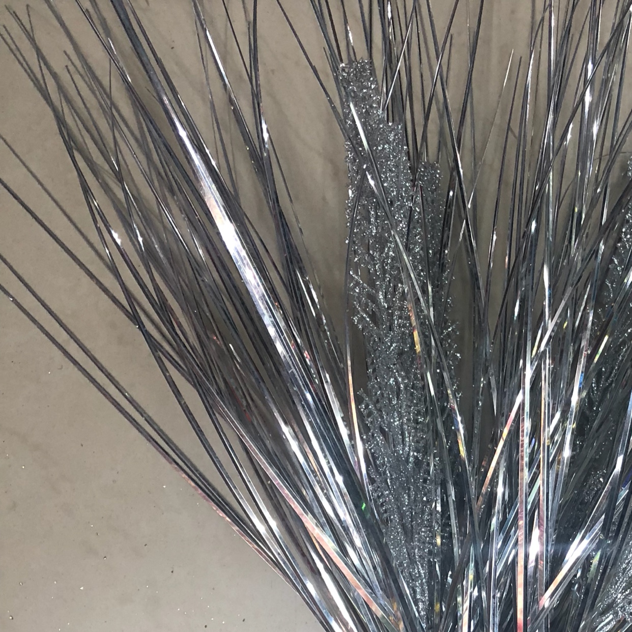 全银色高松插枝产品图