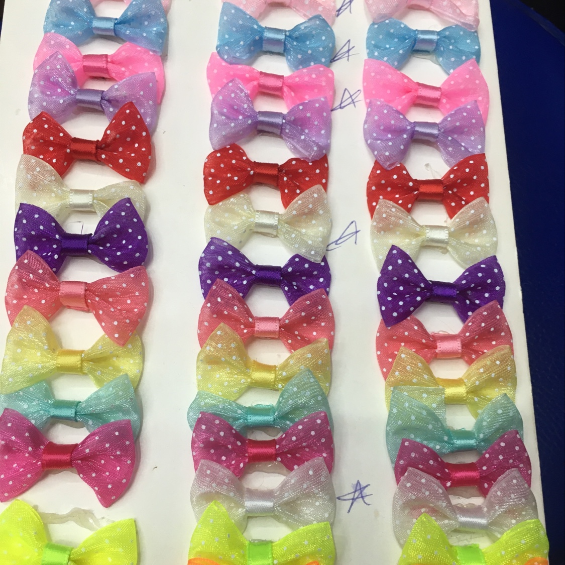 [Adorable] Bow children little girl headdress Baby Lovely Princess girls dress hair accessories 6 dots per pack of 500, do not take apart, but have mixed packaging, you can choose thumbnail