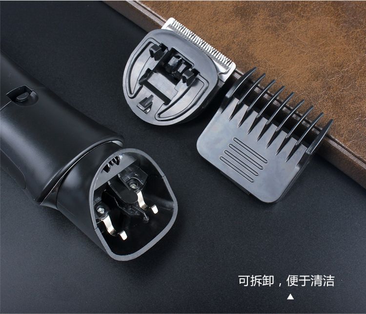 7071 Cross-border exclusive reciprocating multi-functional dual-head electric shaver, full-body washable razor detail image 10