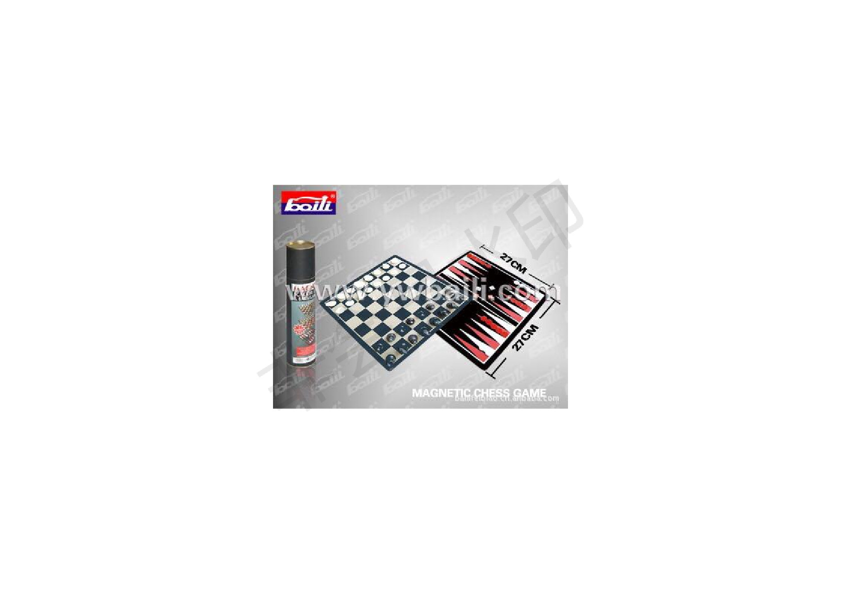 百利工厂供应三合一磁性棋，磁性棋，磁性西洋棋103详情图1