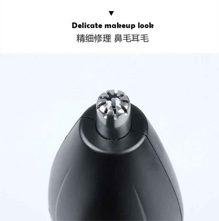 7071 Cross-border exclusive reciprocating multi-functional dual-head electric shaver, full-body washable razor detail image 7