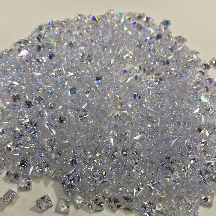 5×5 square zircon details Picture
