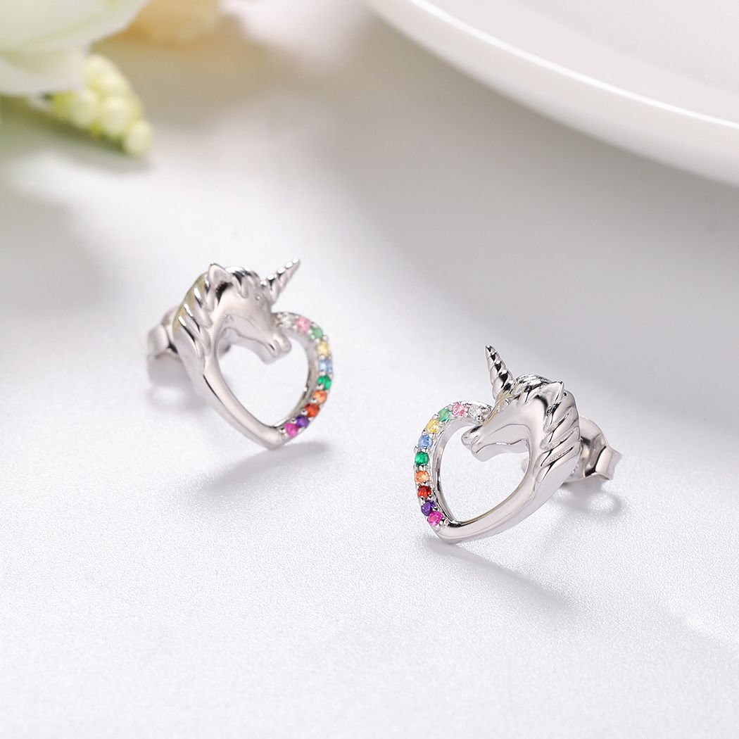 耳钉耳环925银配饰详情图1