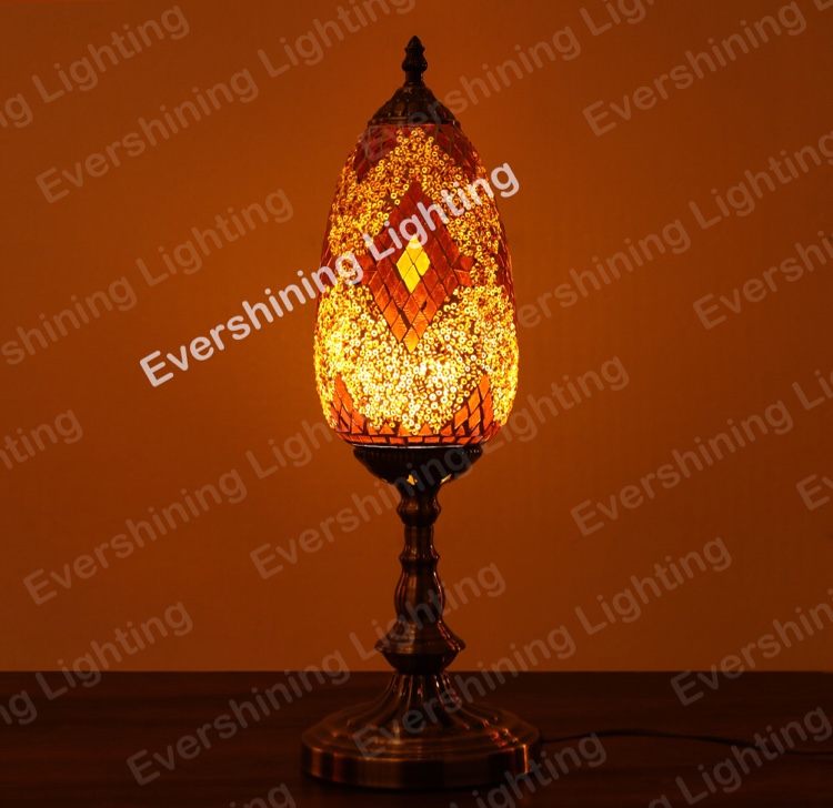 Turkish Mosaic lamp decorative lamp olive lamp thumbnail