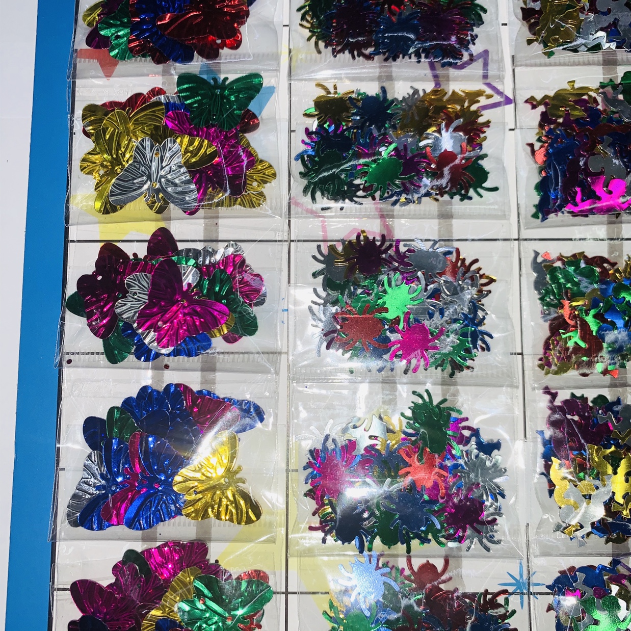 24 packets of sequin animal pattern details Picture