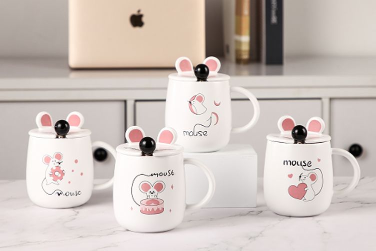 Yiwu Good Goods - Naughty Old Mouse Ceramic Cup 2022 New Wholesale