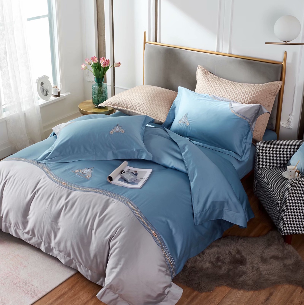 120-count long-staple cotton - The Mystery of Hailan! The embroidery technique is simple and elegant! Specification image