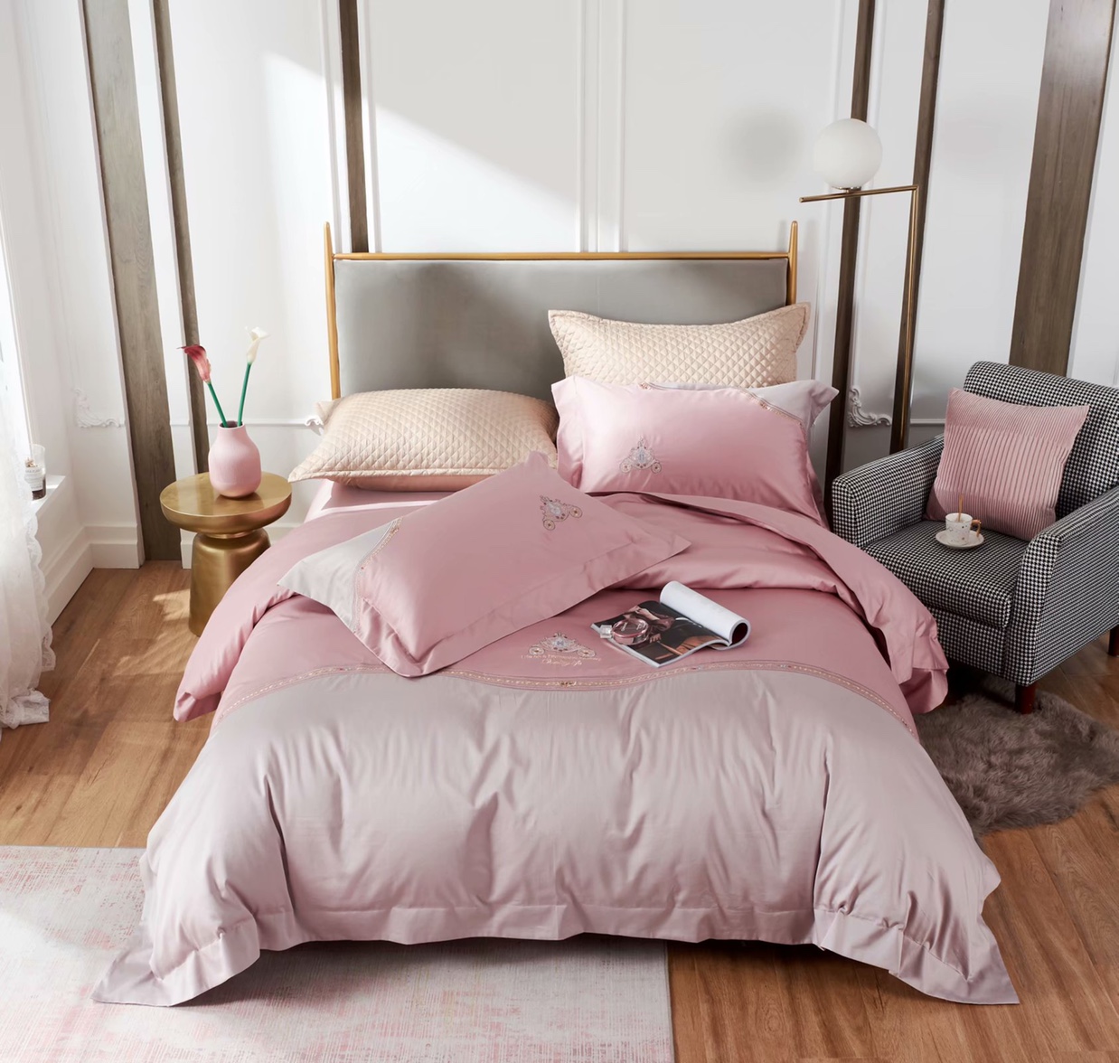 120-count long-staple cotton - The Mystery of Hailan! The embroidery technique is simple and elegant! Application Scenario