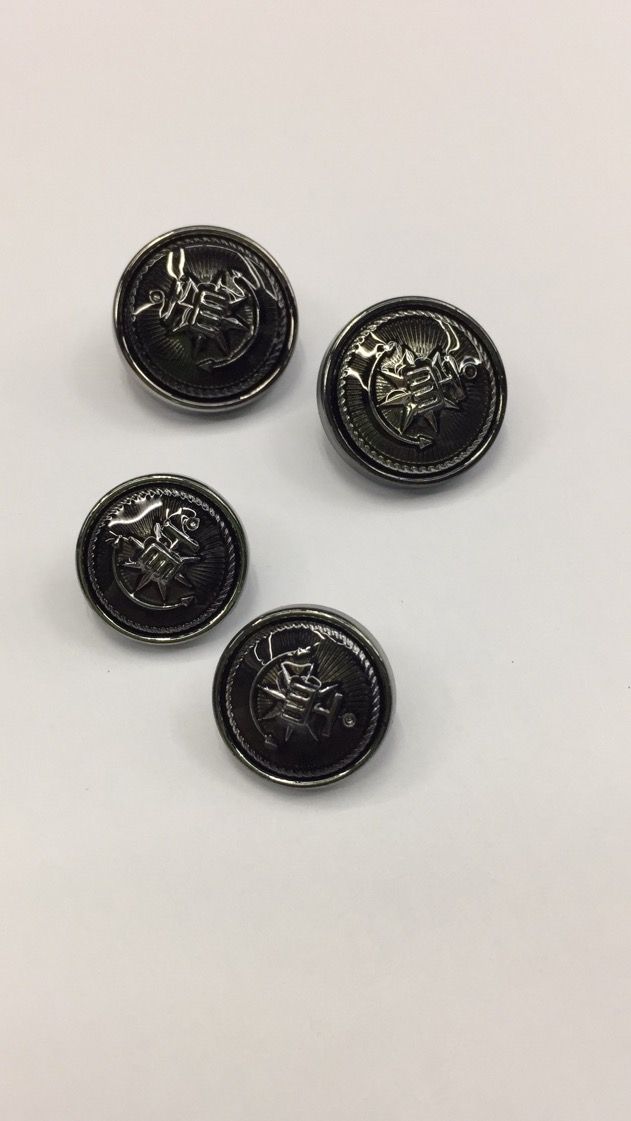 2020 Hot Tall Dark Eye Spot Oil Coat Buckle Men And Women Style Coat Buckle Specification drawing