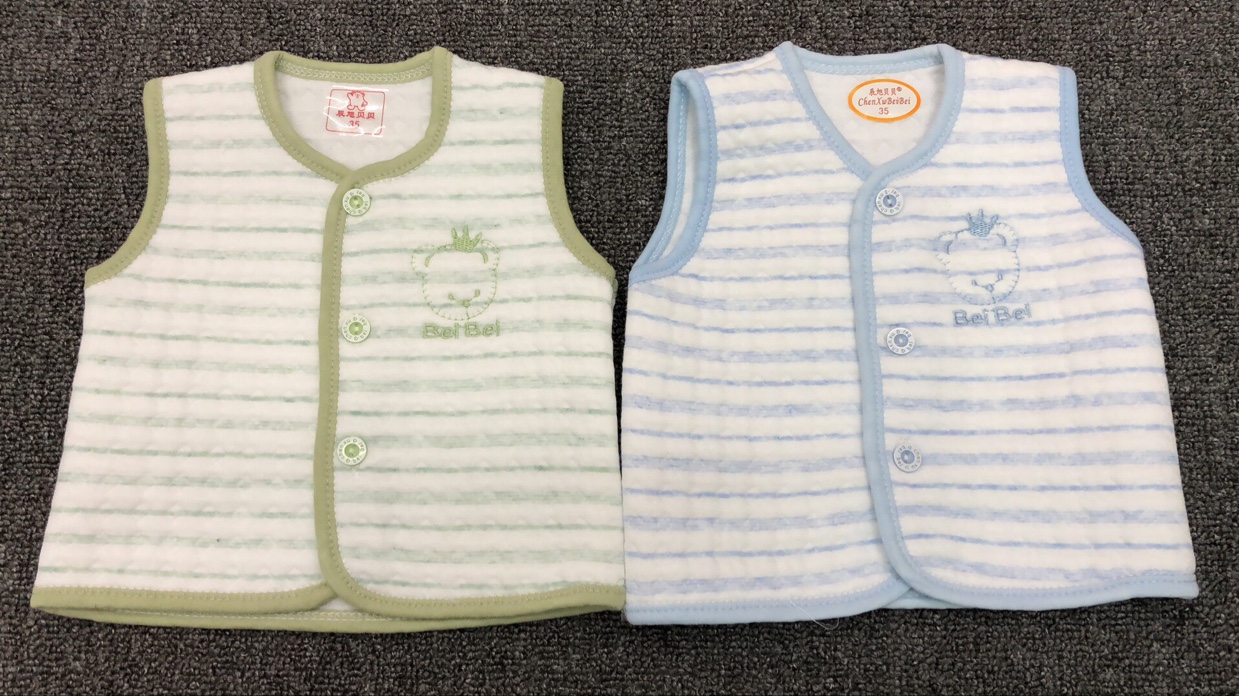 新生儿保暖马夹宝宝马甲纯棉