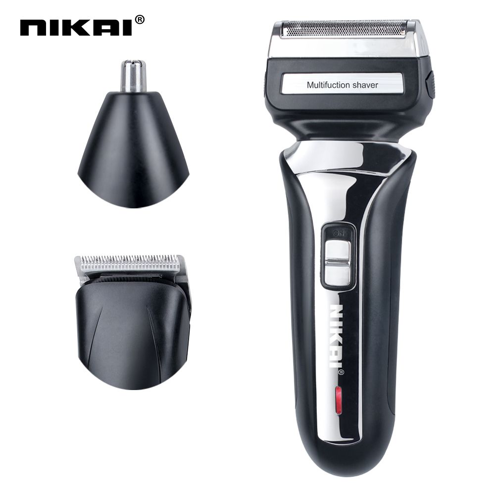 7071 Cross-border exclusive reciprocating multi-functional dual-head electric shaver, full-body washable razor
