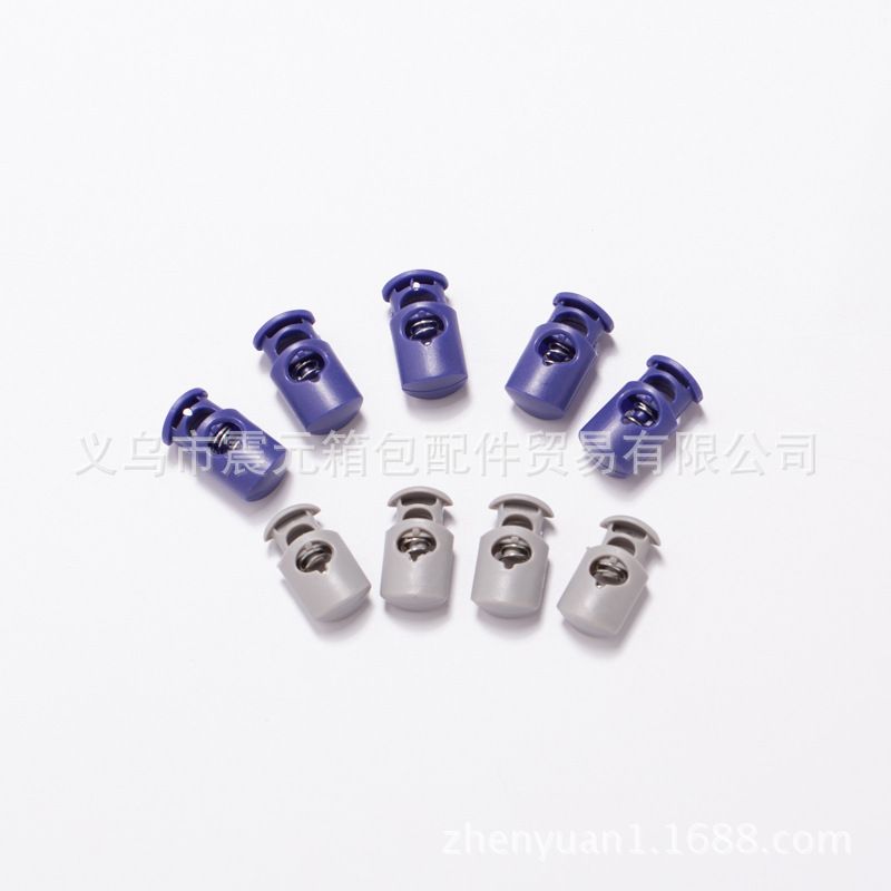 20年老店 塑料电镀吊钟 绳扣ABS 尼龙绳扣弹簧扣 猫眼扣 pom绳扣详情图2