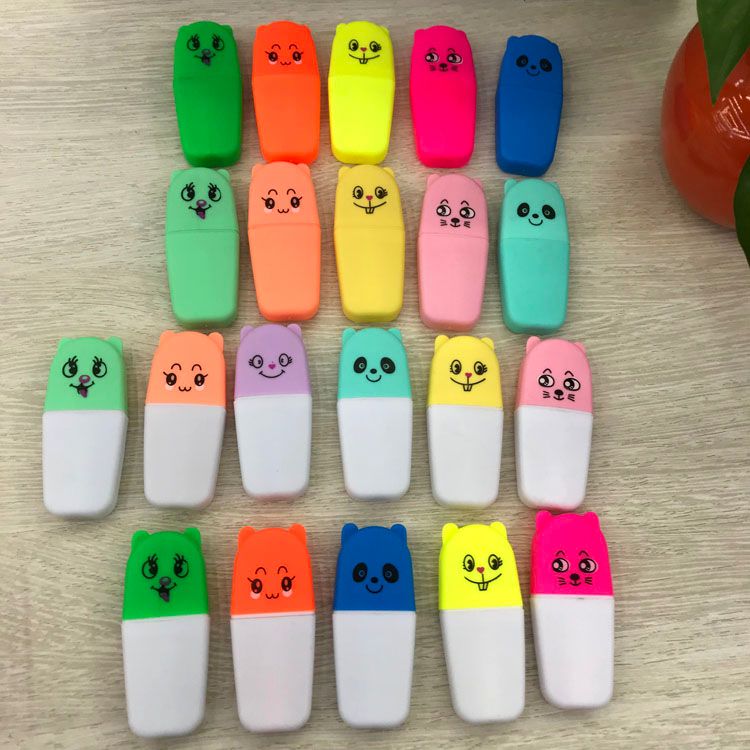 Mini Highlighter 6-color marker color set