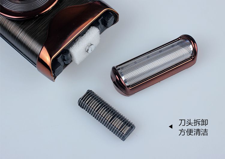 跨境7035便携电动理发器 成人剃须刀 鼻毛刀多功能 电推剪电推子详情6