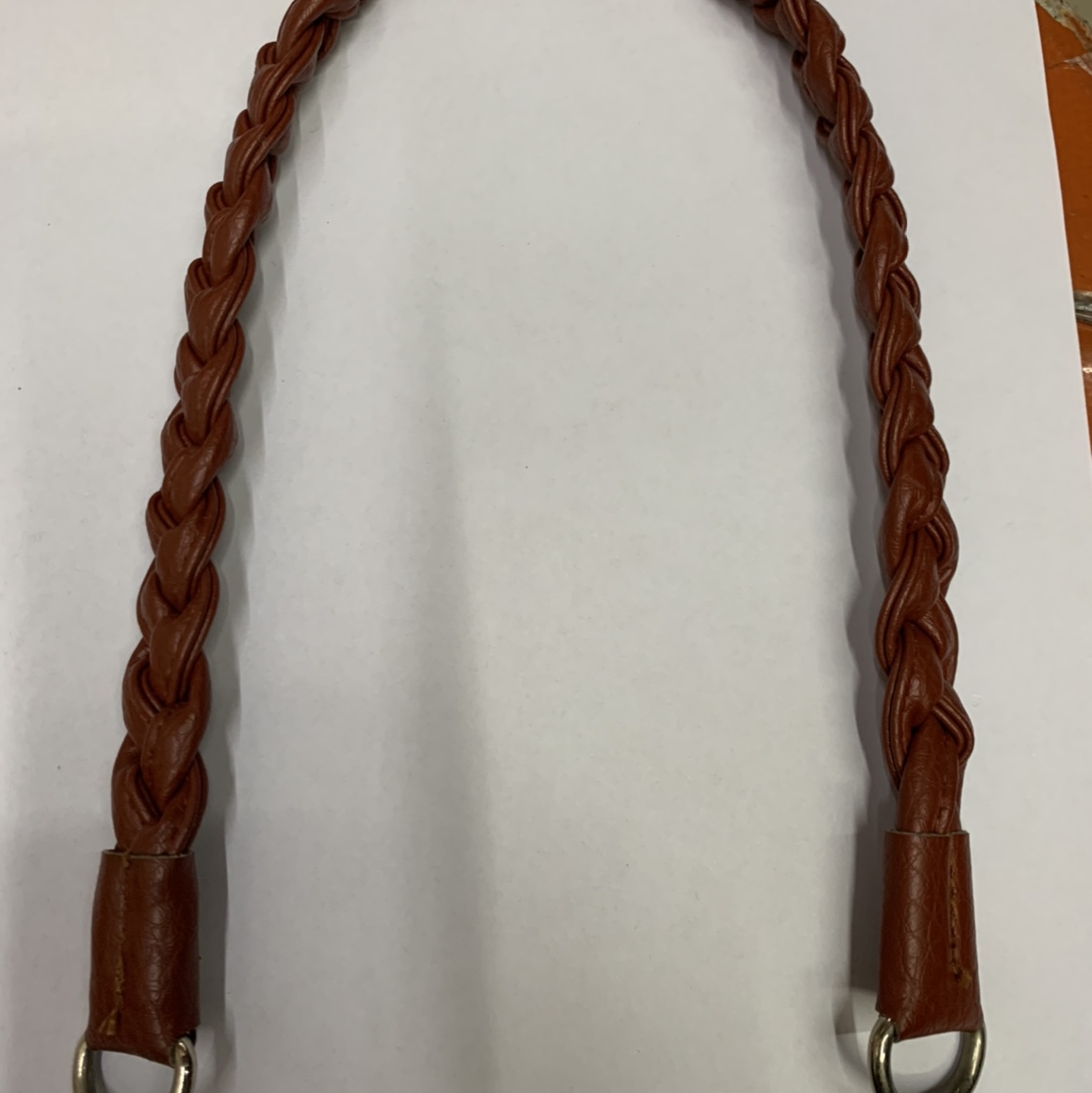 PU三股编咖啡手把