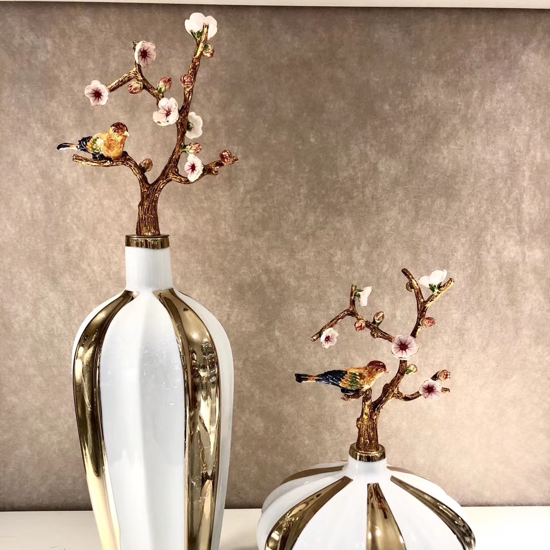 Enamel-colored craft ceramic ornaments details Picture