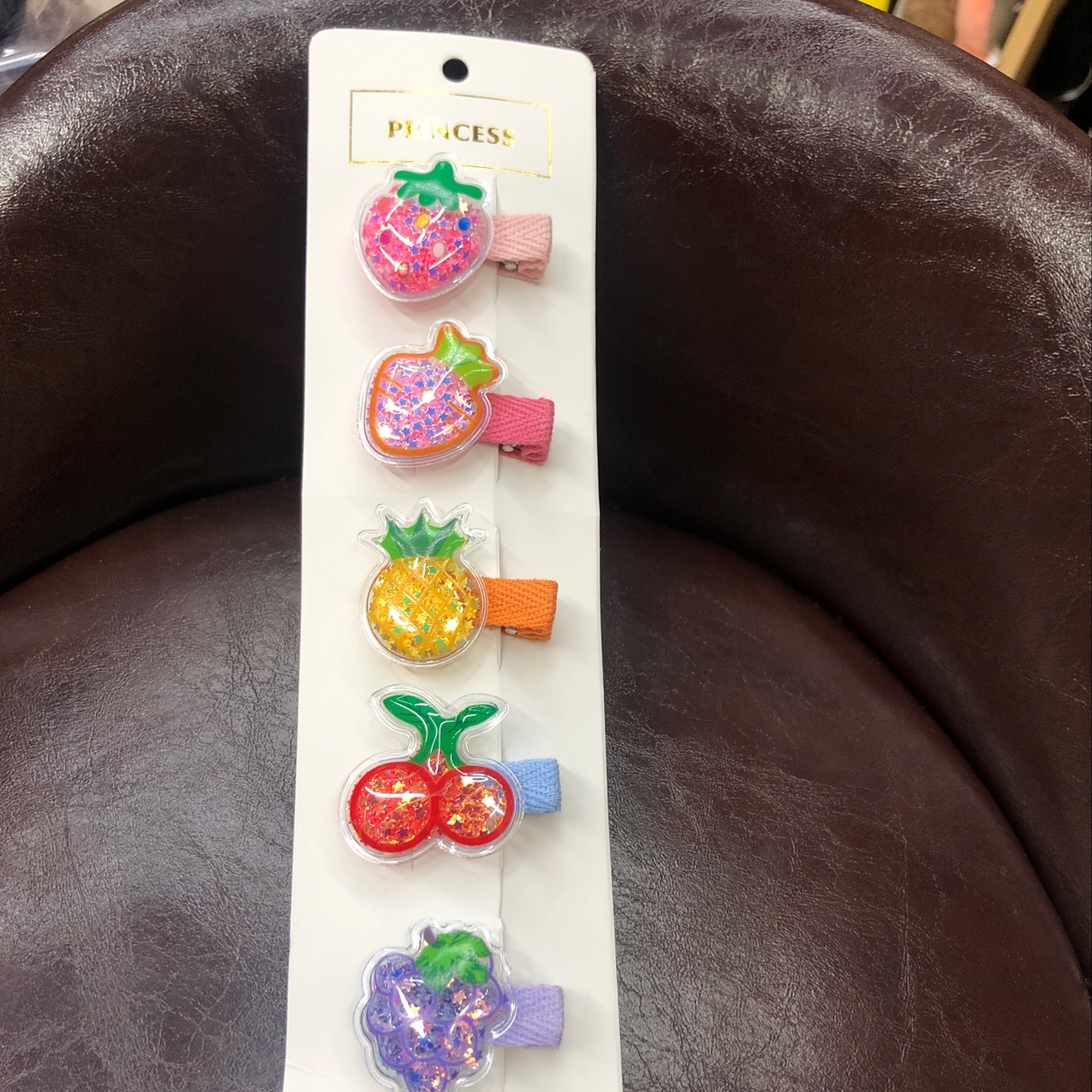 Baby hair accessories, bangs clips, girls' hair clips, headwear clips, Korean version princess 5-piece set, children's hair clips