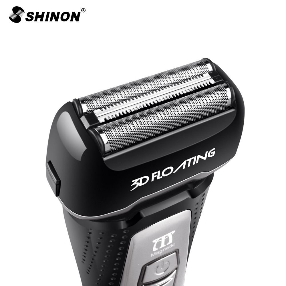 German-designed electric shaver for men, a full-body washable reciprocating three-blade razor Specification image