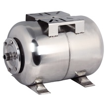Horizontal Stainless steel pressure tank for water pump