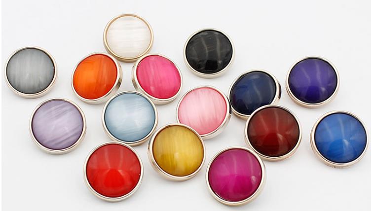 Button coat button Pink woollen coat button pajama home wear zero purse handbag round decorative button