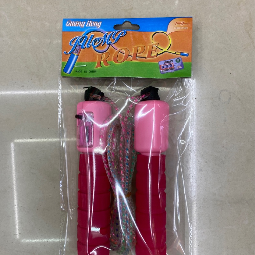 Cotton rubber sponge counter, skipping rope