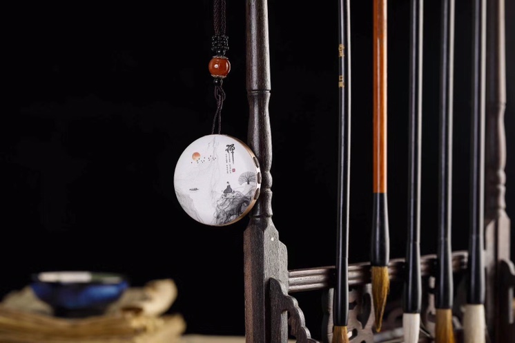 Product Name: Pendant New Buddhist Chanting Machine Material: ABS Natural Synthetic Material Built-in: Buddhist Music Supported: Memory Card Playback. We insist on originality and quality undefined