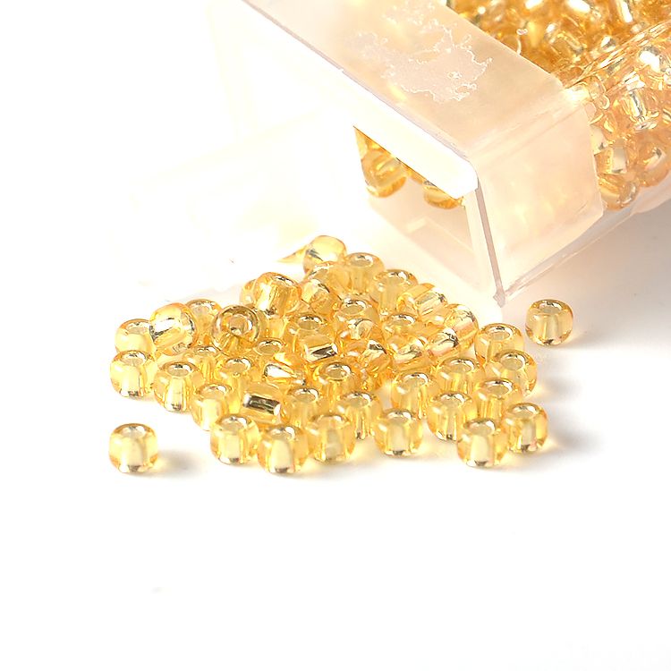 Japan imported glass rice beads MGB Star brand 8/0 irrigation silver series loose beads clothing accessories millet beads thumbnail