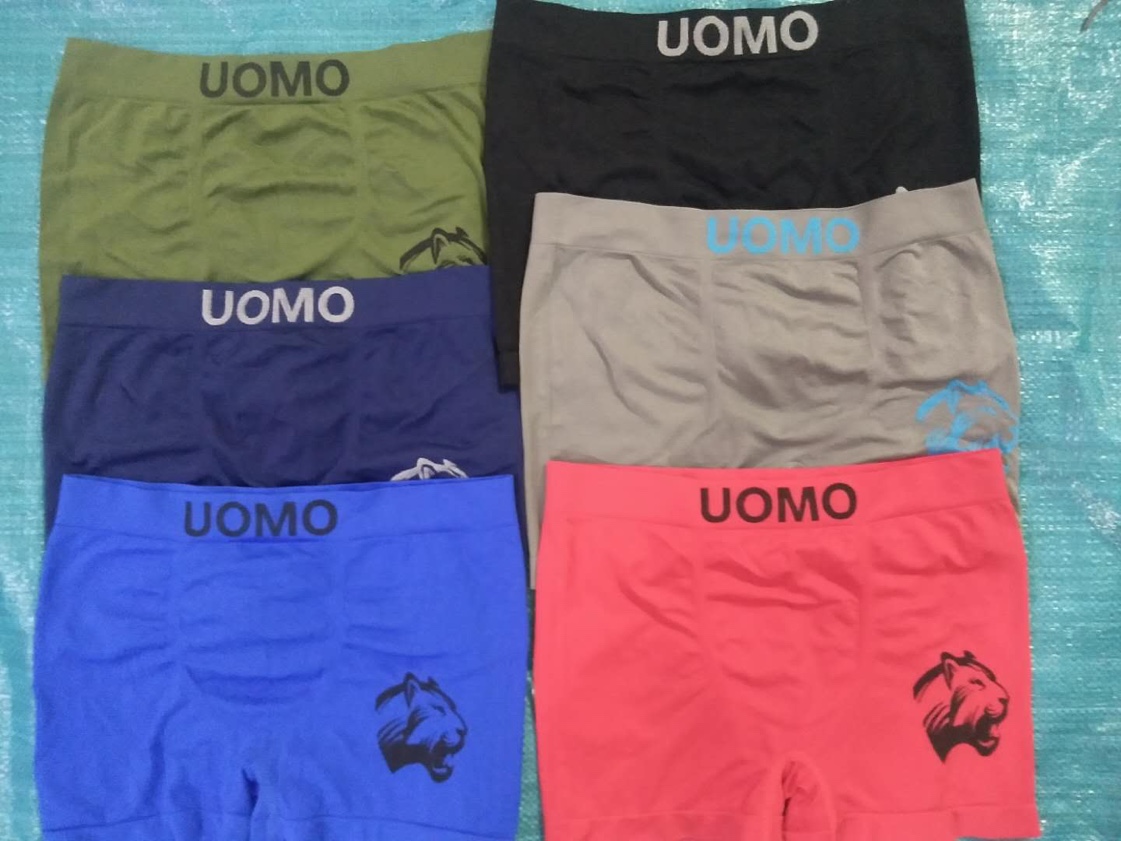 无缝锦纶平角裤004