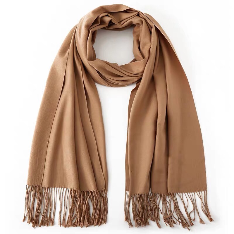 Women's Shawl Autumnwinter Coat With Casual Explosive Scarf