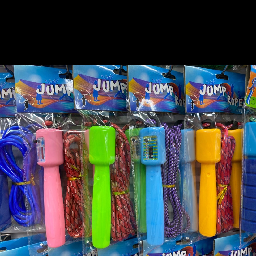 The colors of the counter skipping rope are mixed Specification image