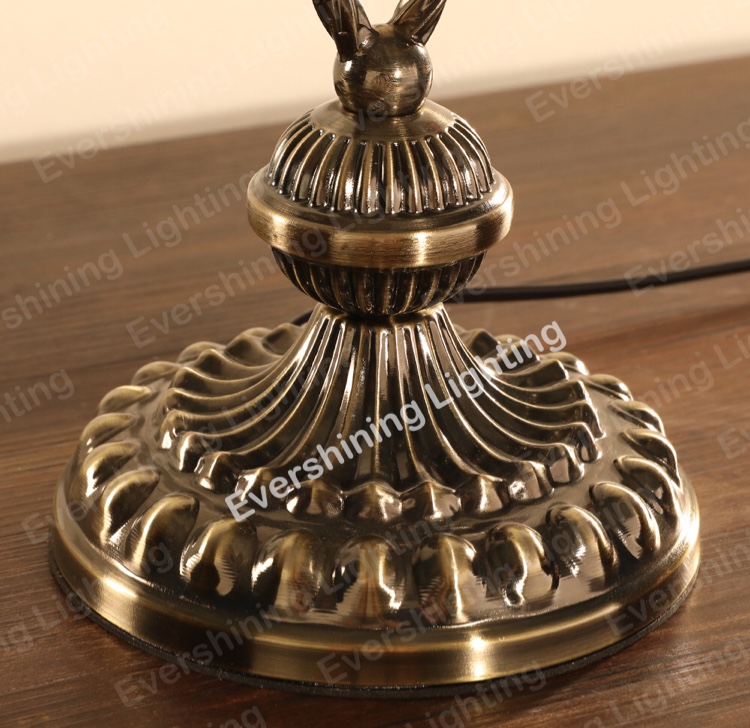 Turkish Mosaic table lamp decorative lamp with double-necked swan neck Application Scenario