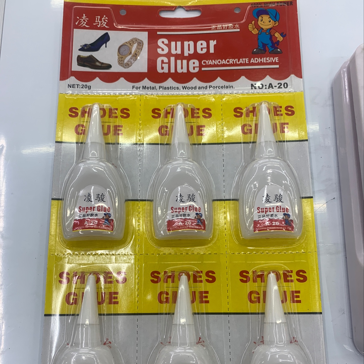502胶水，super glue细节图