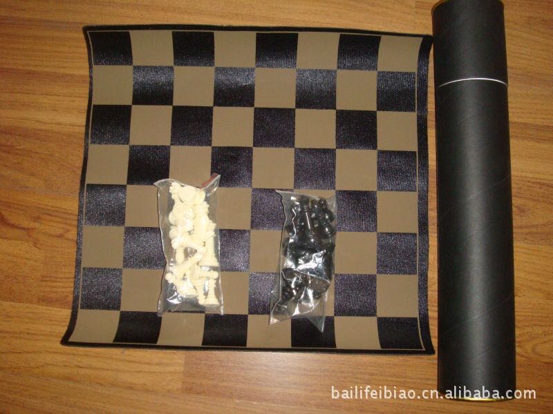 百利工厂供应三合一磁性棋，磁性棋，磁性西洋棋103白底实物图